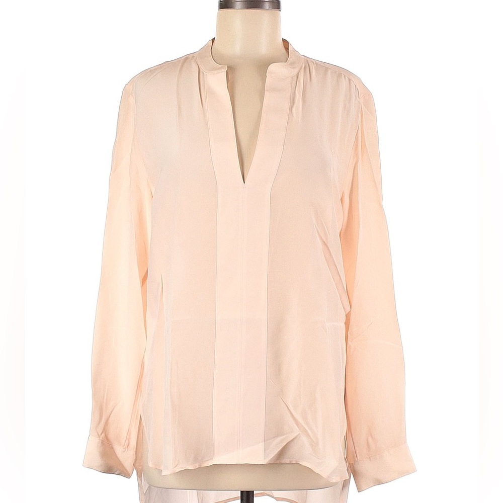 100% silk banana republic blouse